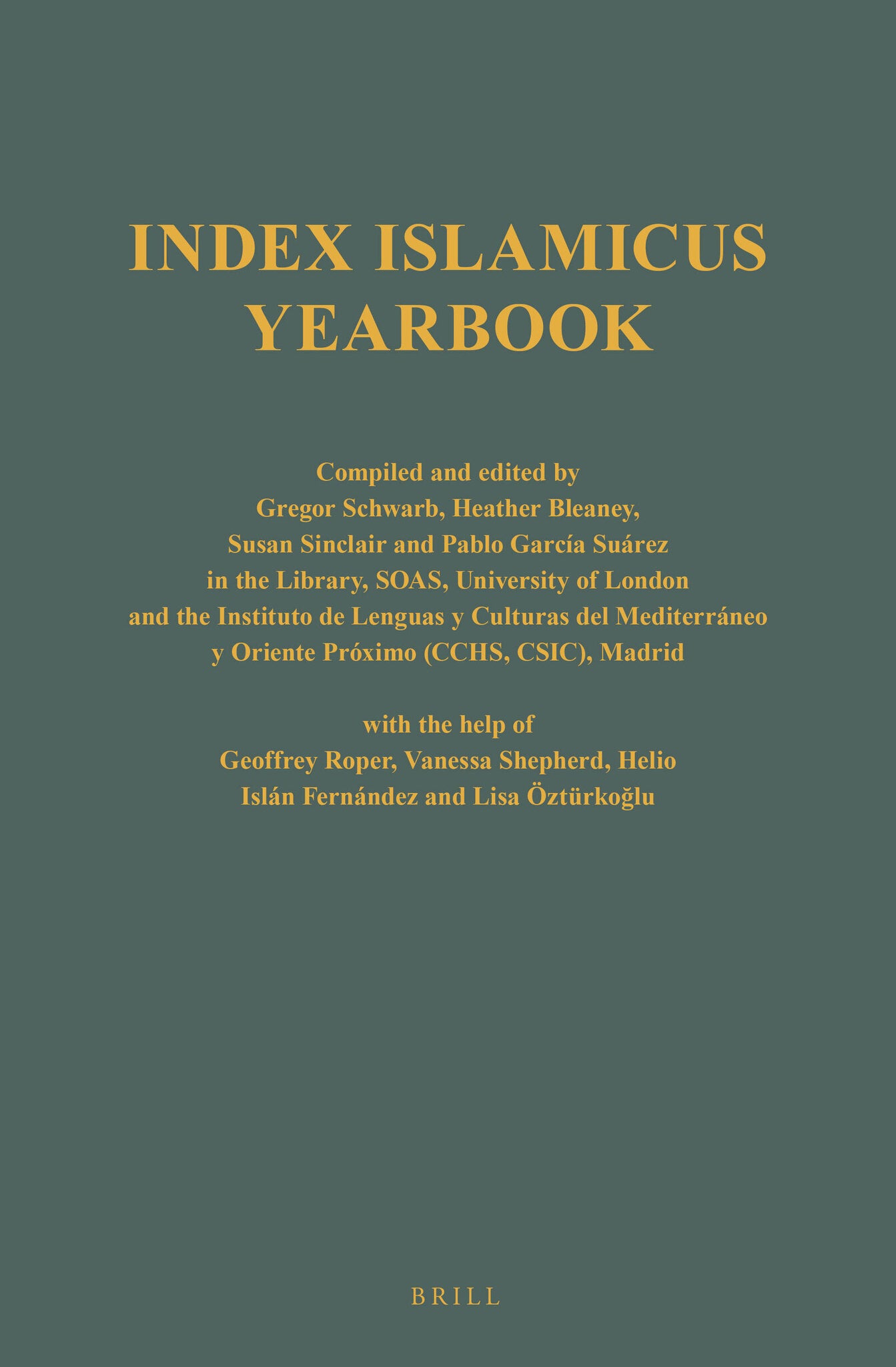 Index Islamicus Volume 2011